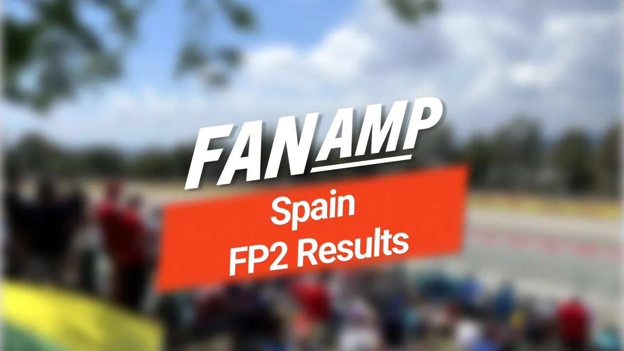 Spanish Grand Prix FP2 Results