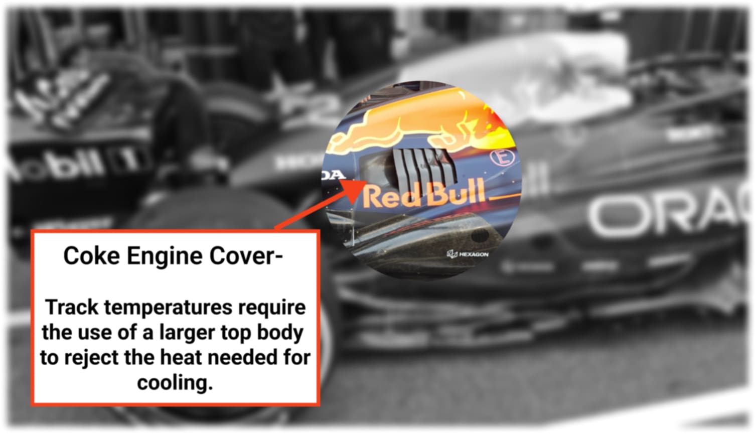 Red Bull Saudi Arabia Coke/Engine Cover