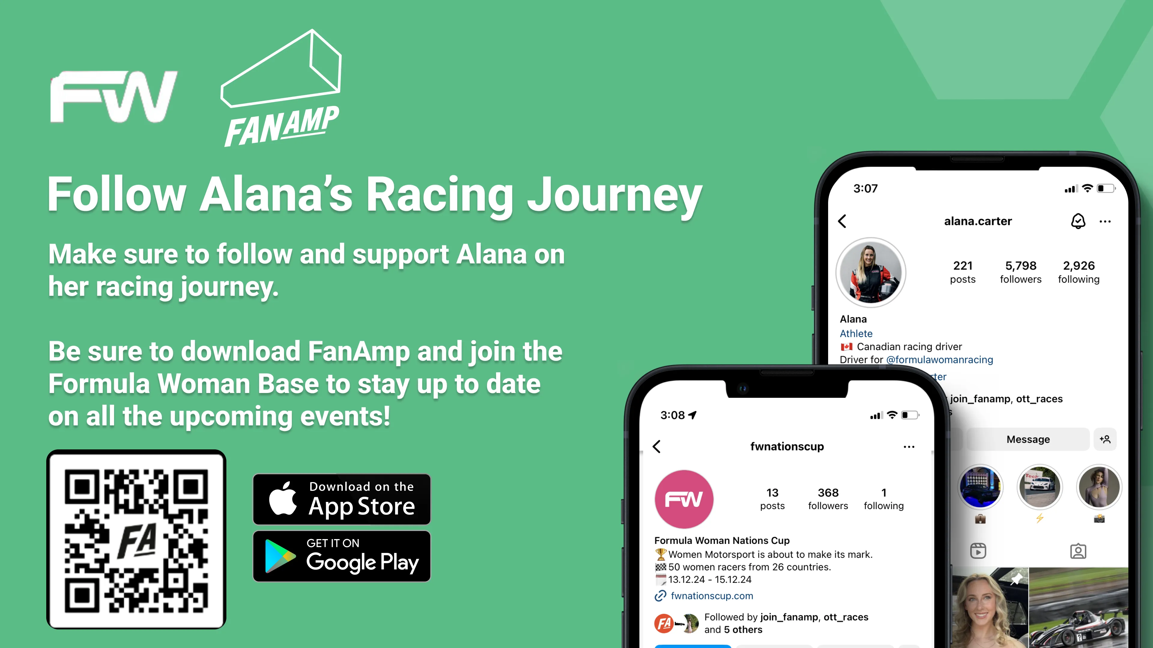 Alana Carter interview with FanAmp