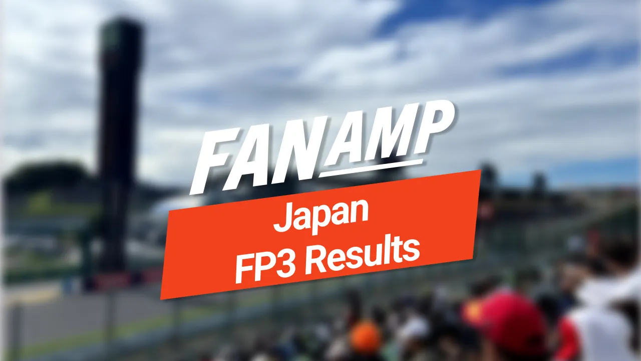 Japanese Grand Prix FP3 Results