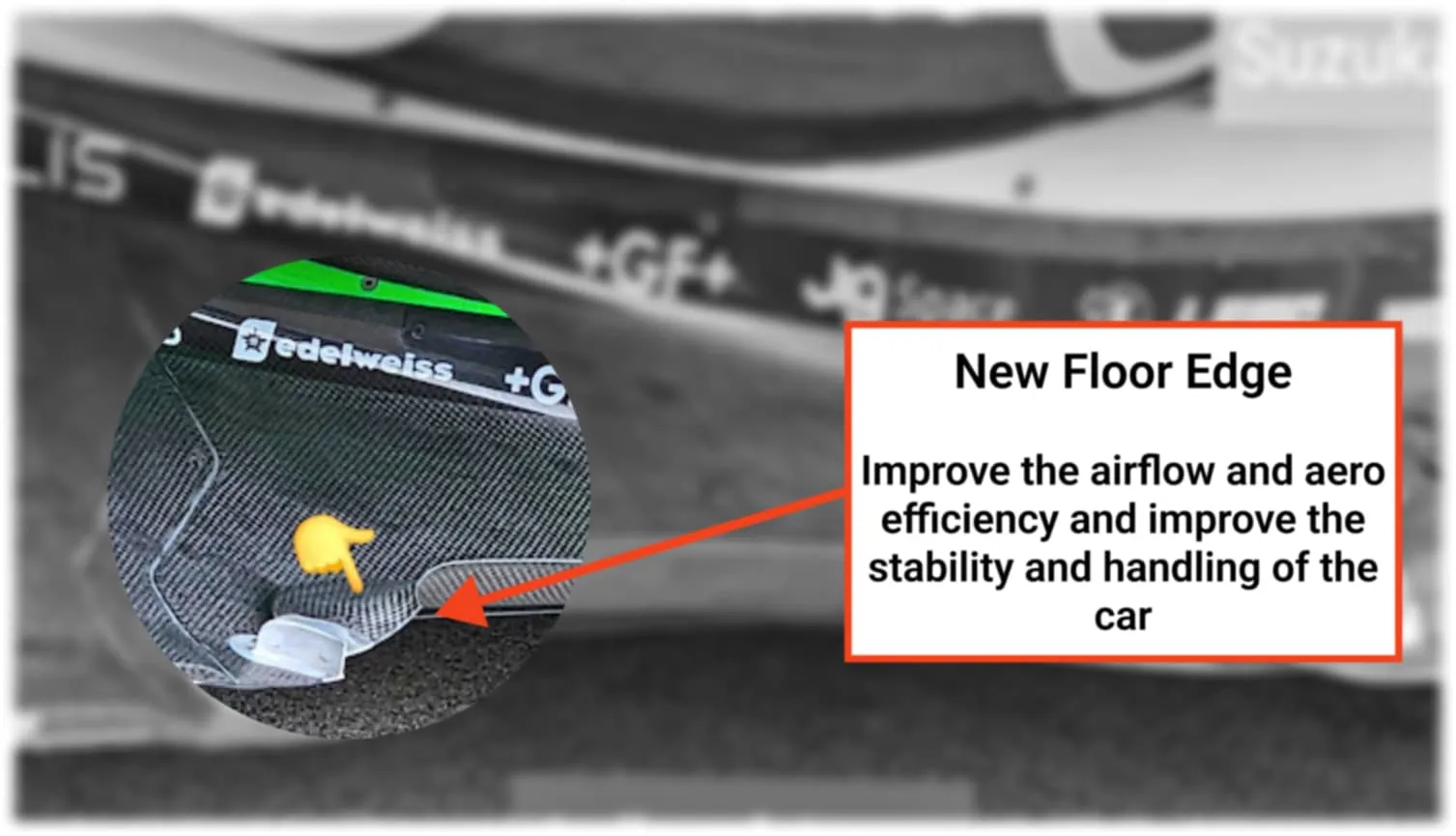 Stake Japan Floor edge