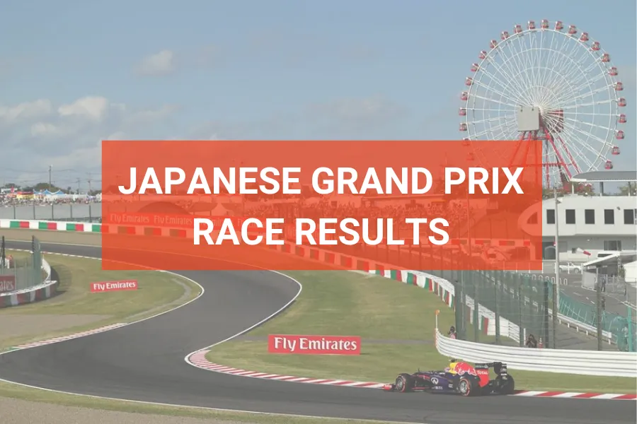 Japanese Grand Prix Results (2023)