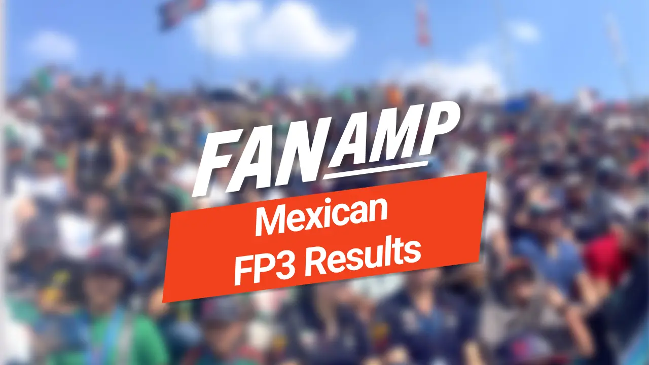 Mexican Grand Prix FP3 Results
