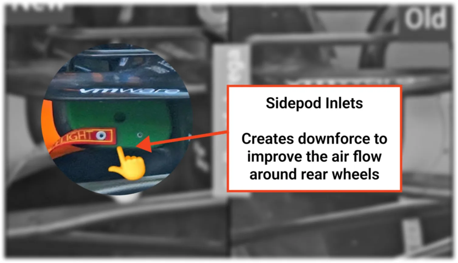 McLaren Miami Sidepod