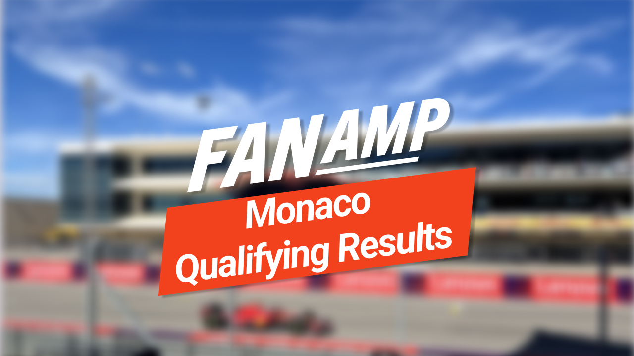 Monaco Grand Prix Qualifying Results