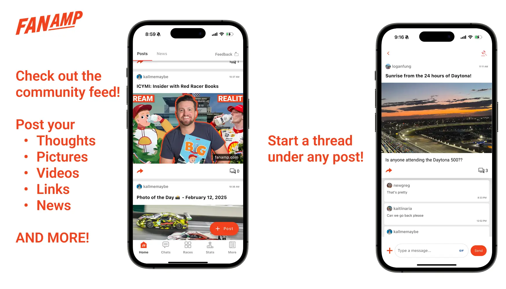 FanAmp Community Feed
