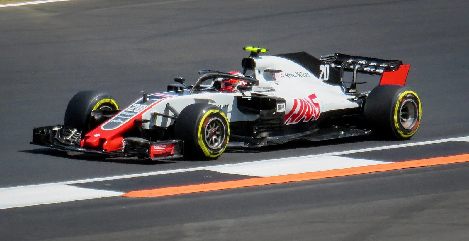 Haas F1 car