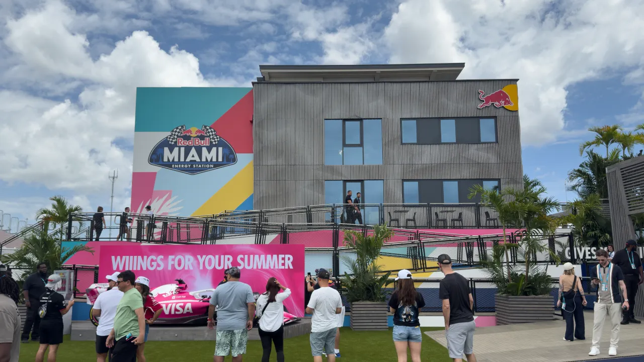 Red Bull's Energy Station in Miami