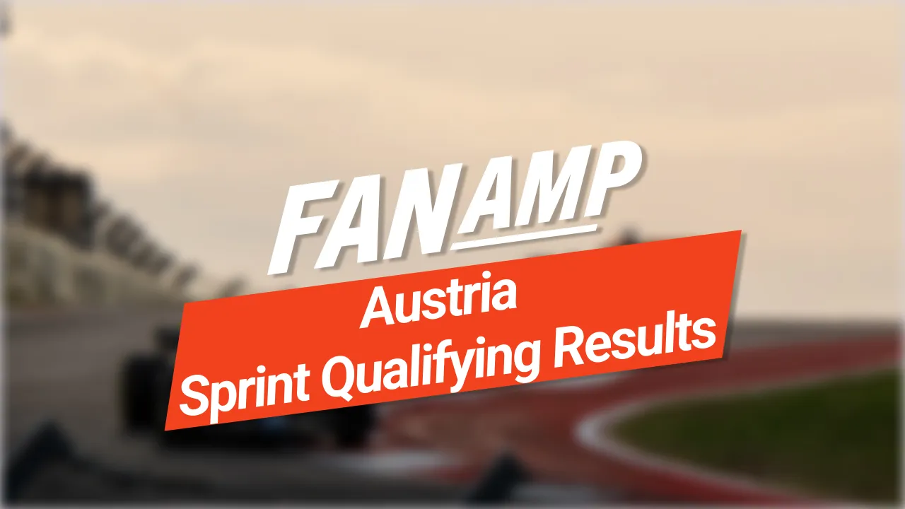 Austrian Grand Prix Sprint Qualifying Results