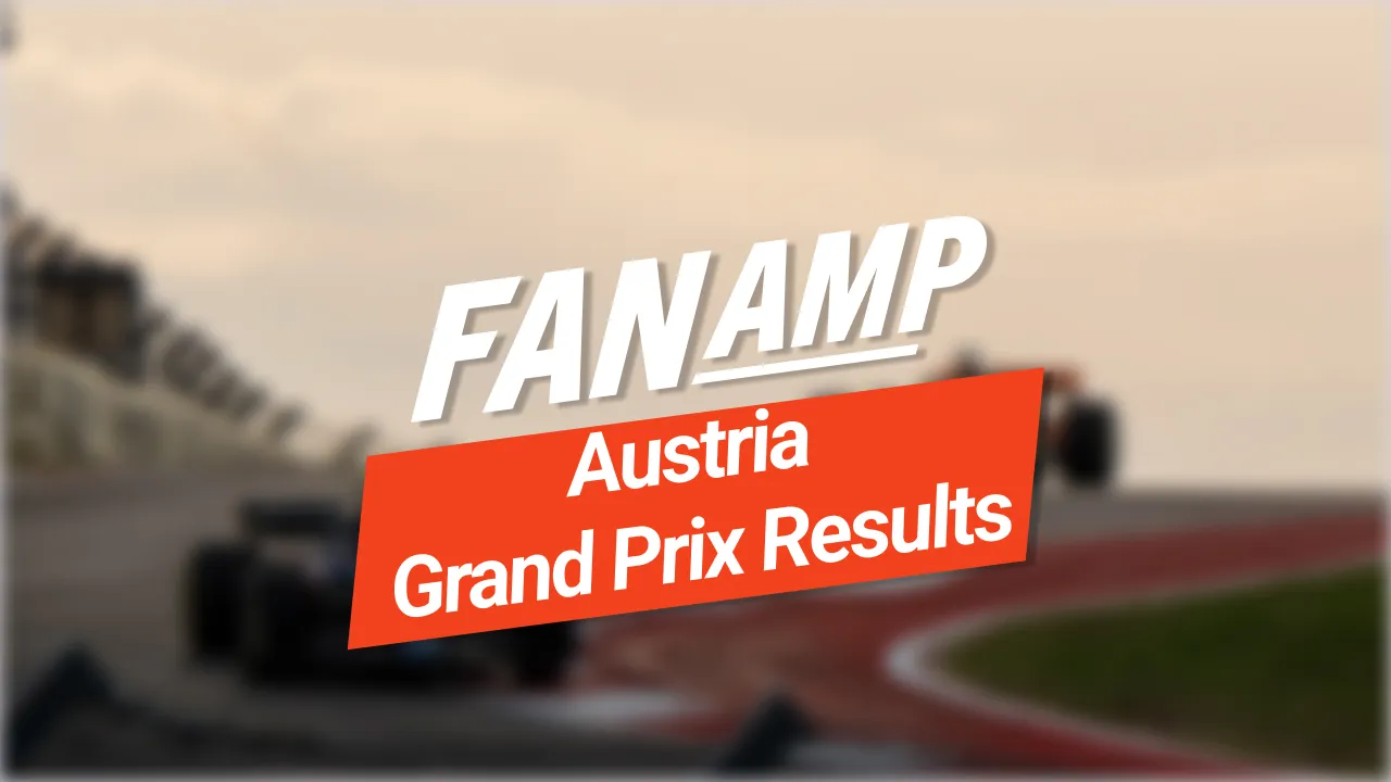 Austrian Grand Prix Results