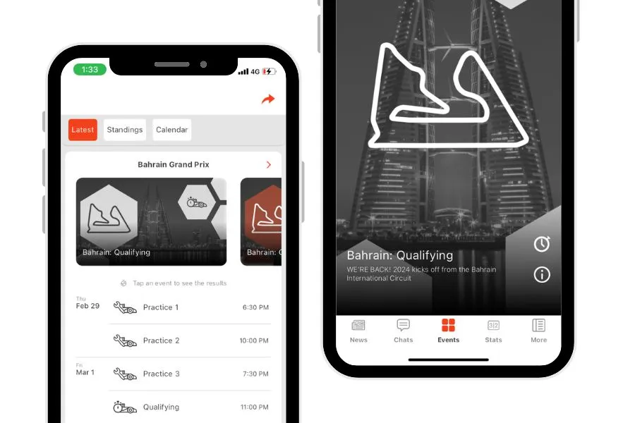 Bahrain Grand Prix Qualifying Results