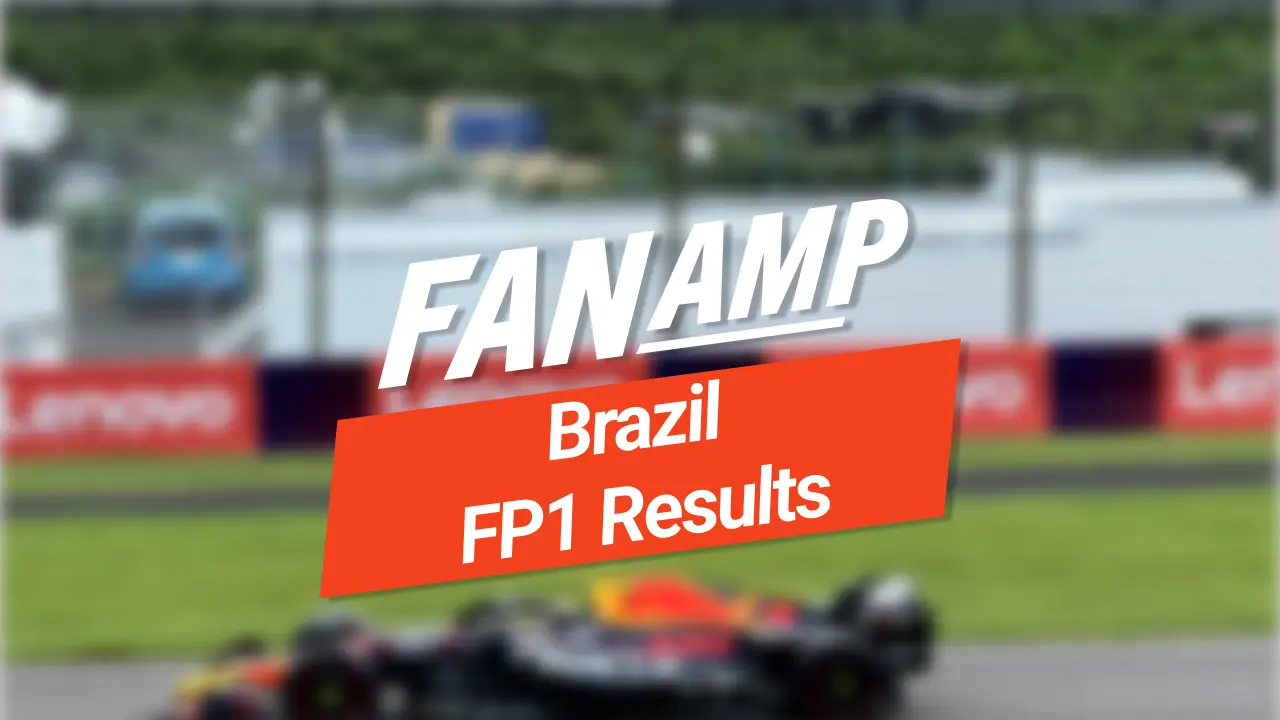 Brazilian Grand Prix FP1 Results