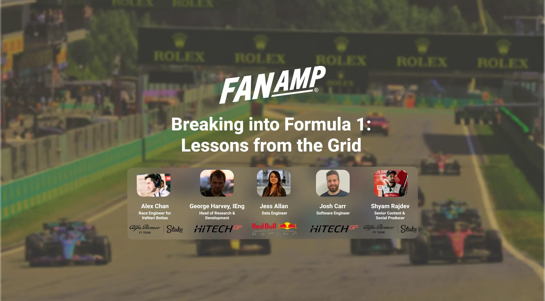 Breaking into Formula 1: Lessons from the Grid Career Panel