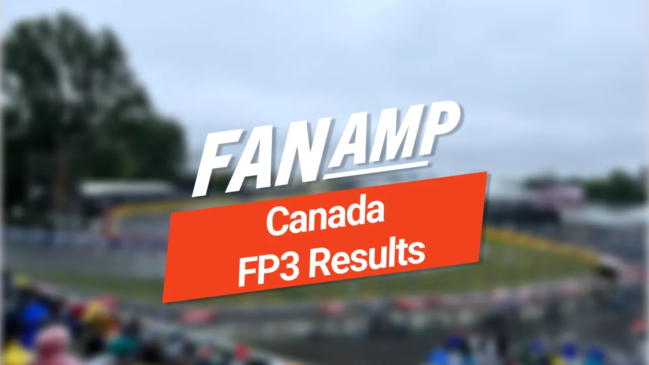 Canadian Grand Prix FP3 Results