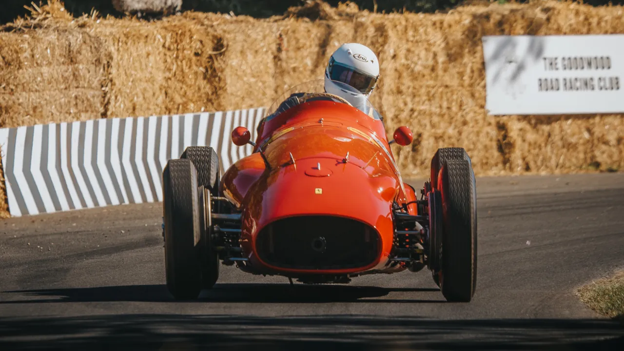 Ferrari 156 Sharknose at Goodwood