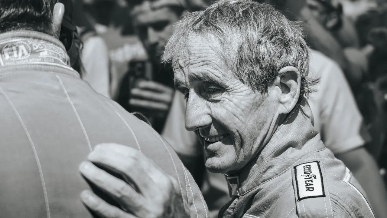 Alain Prost at Goodwood