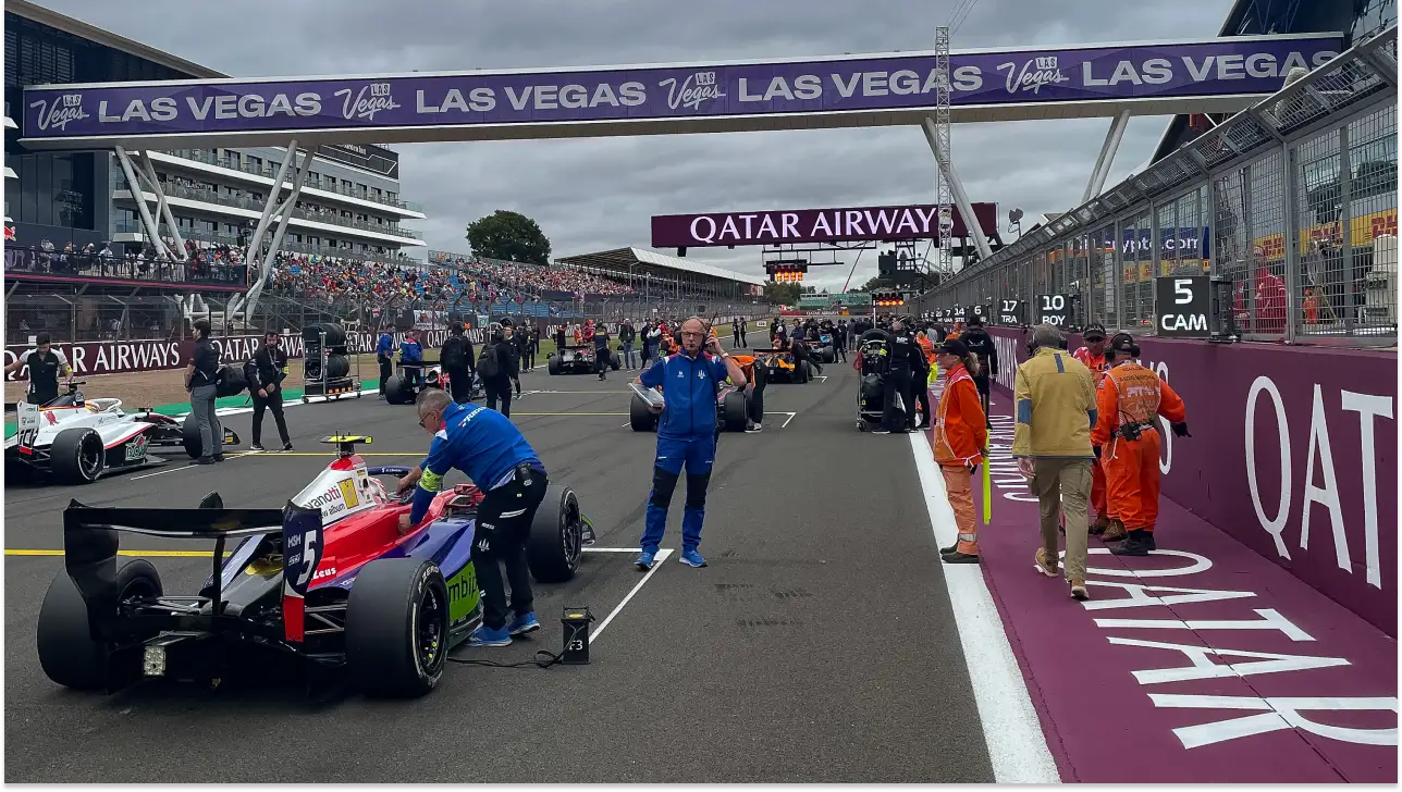 The Formula 3 grid before the Sprint Race