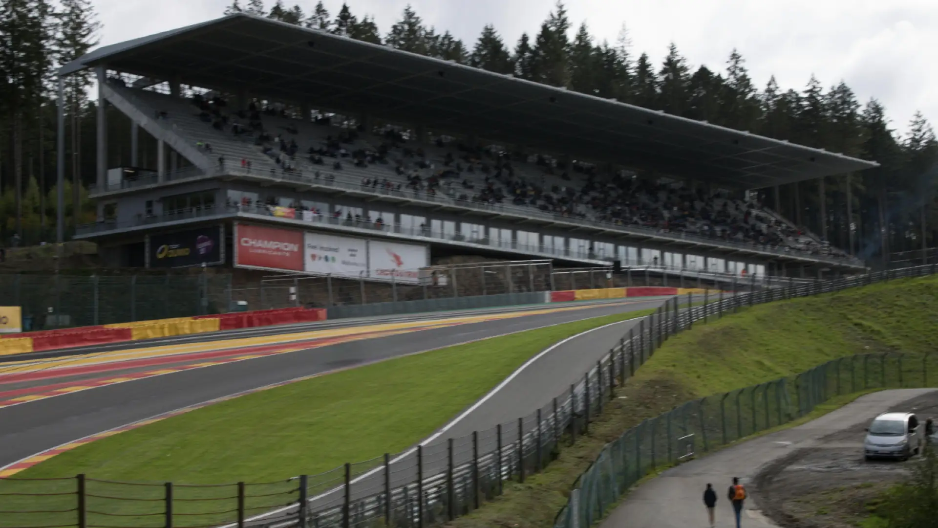 Eau Rouge at the Belgian Grand Prix