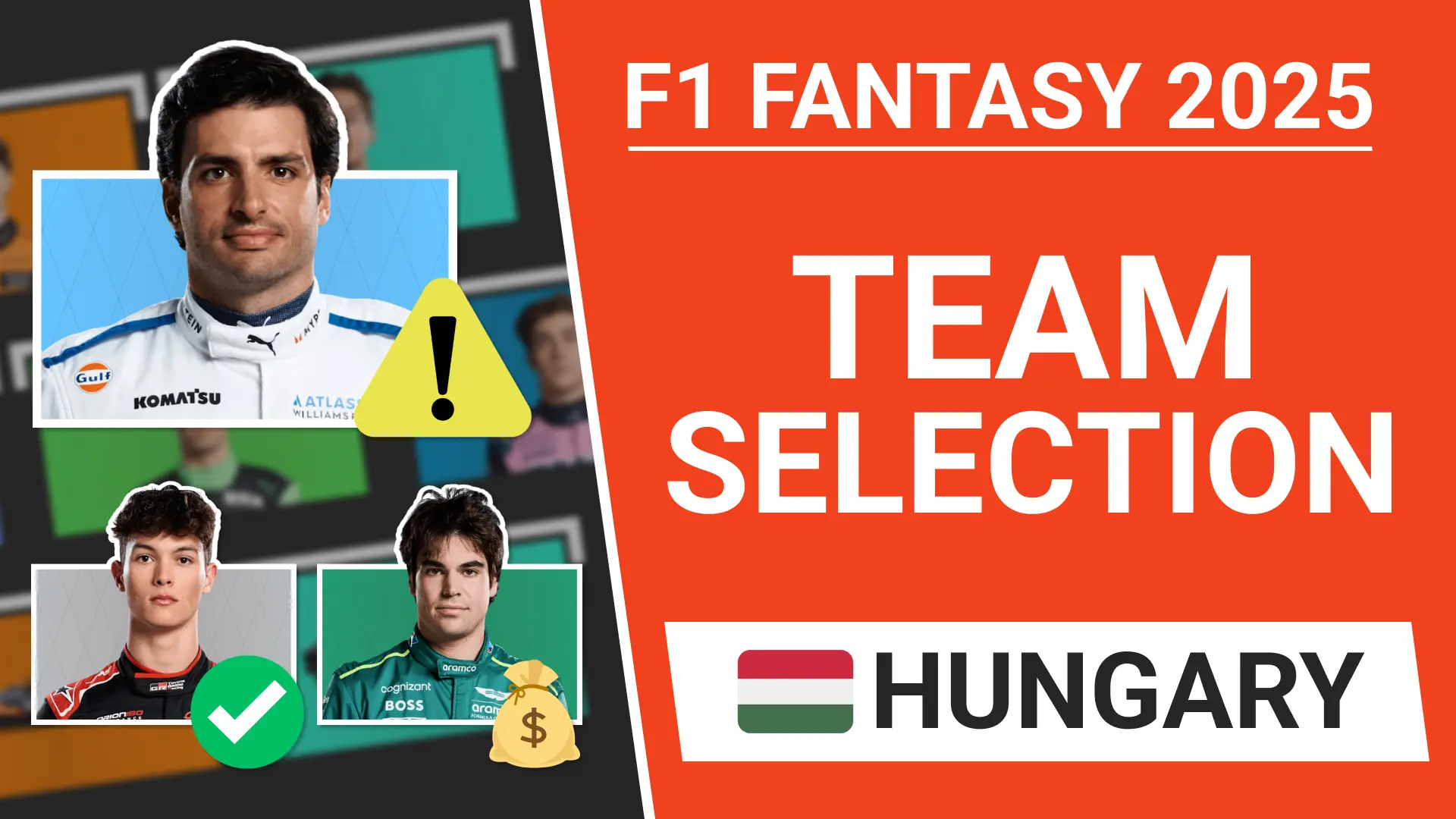 Best F1 Fantasy Lineups for the Hungarian GP 2025 | The Fantasy Formula