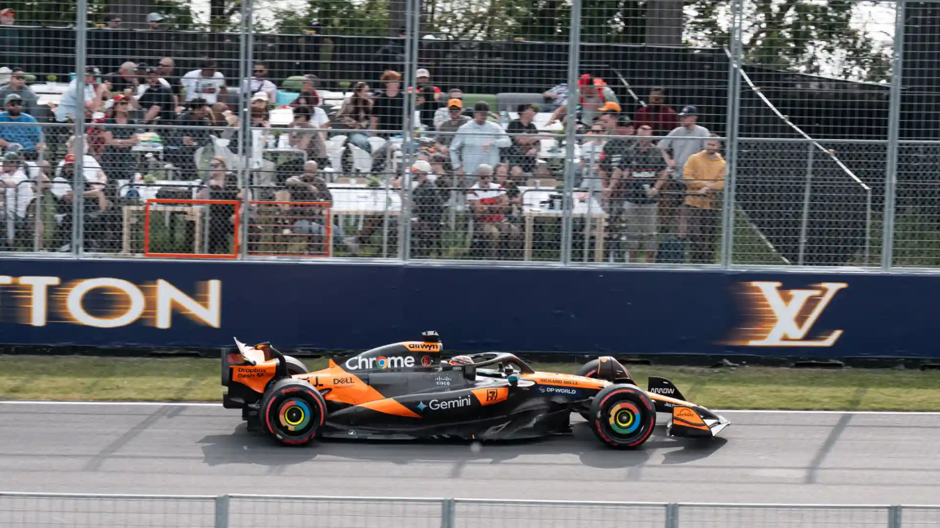 McLaren on track