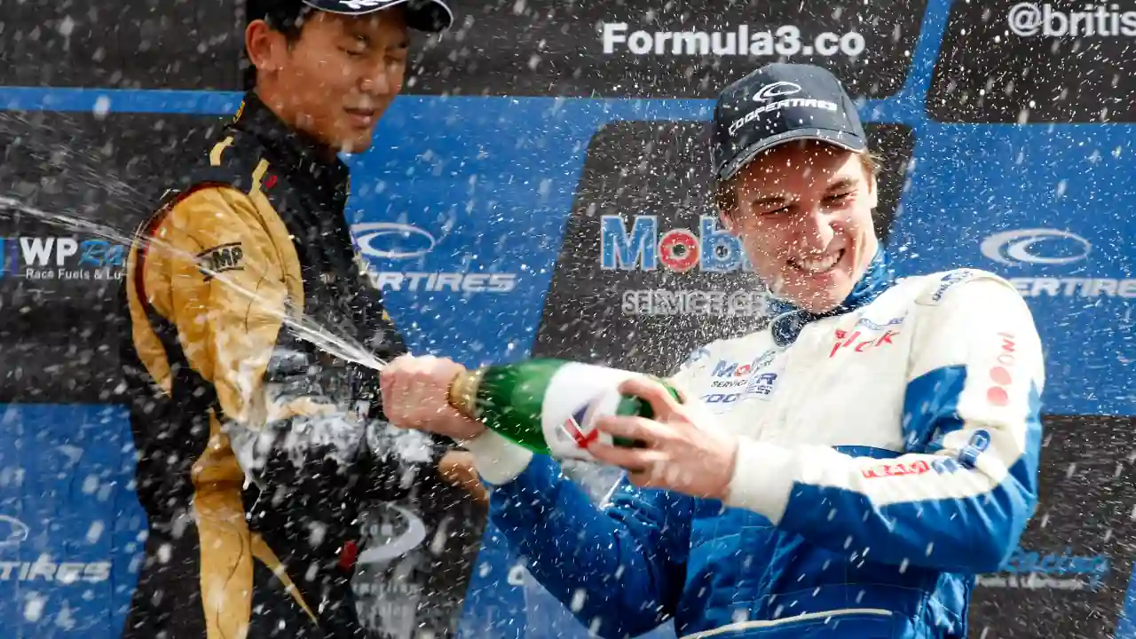 Chris Vlok Podium