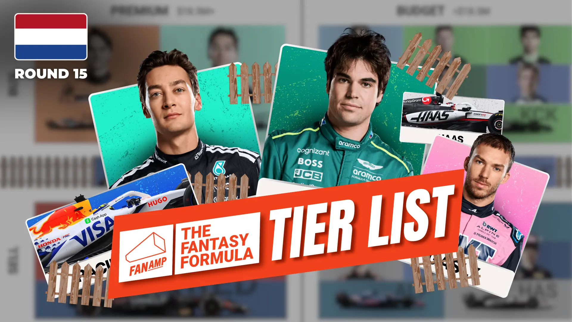 The Fantasy Formula's Tier List - Zandvoort