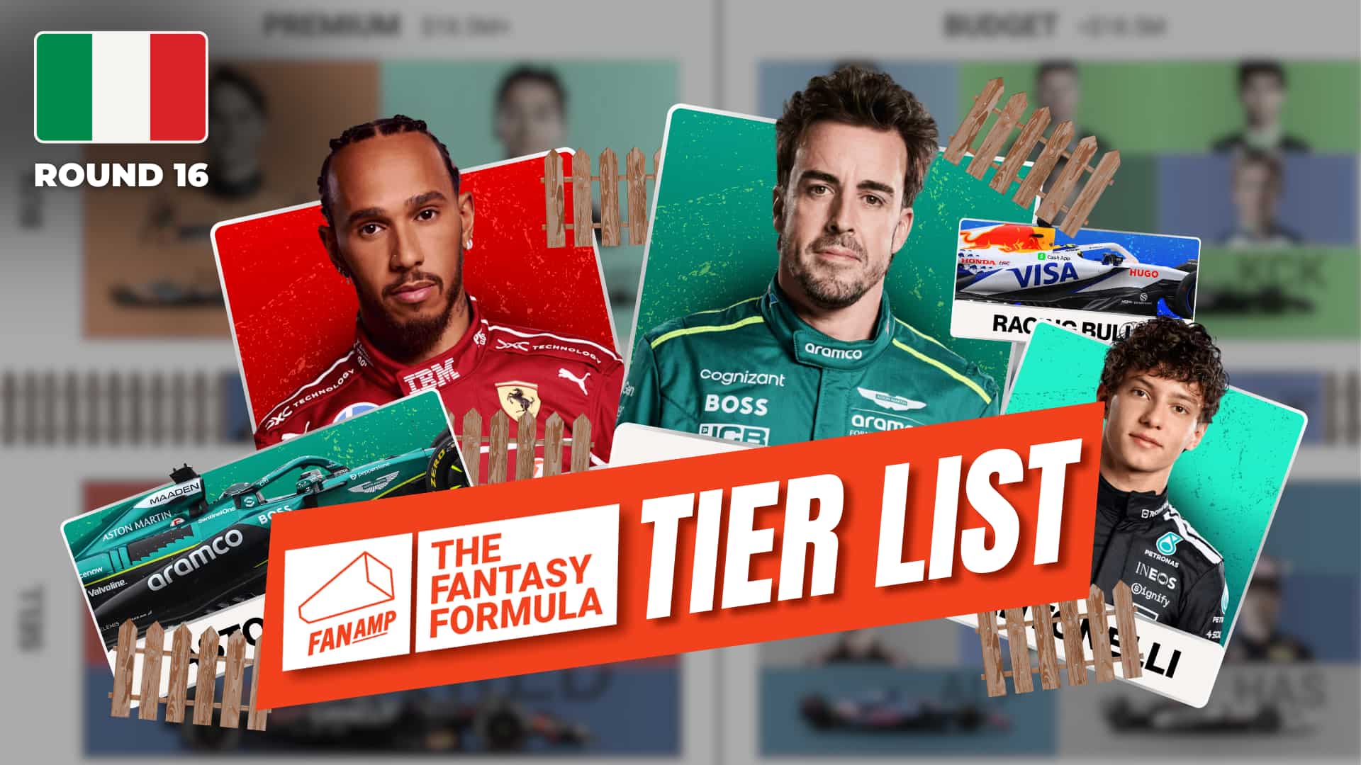 Best and Worst F1 Fantasy Assets for the Italian Grand Prix