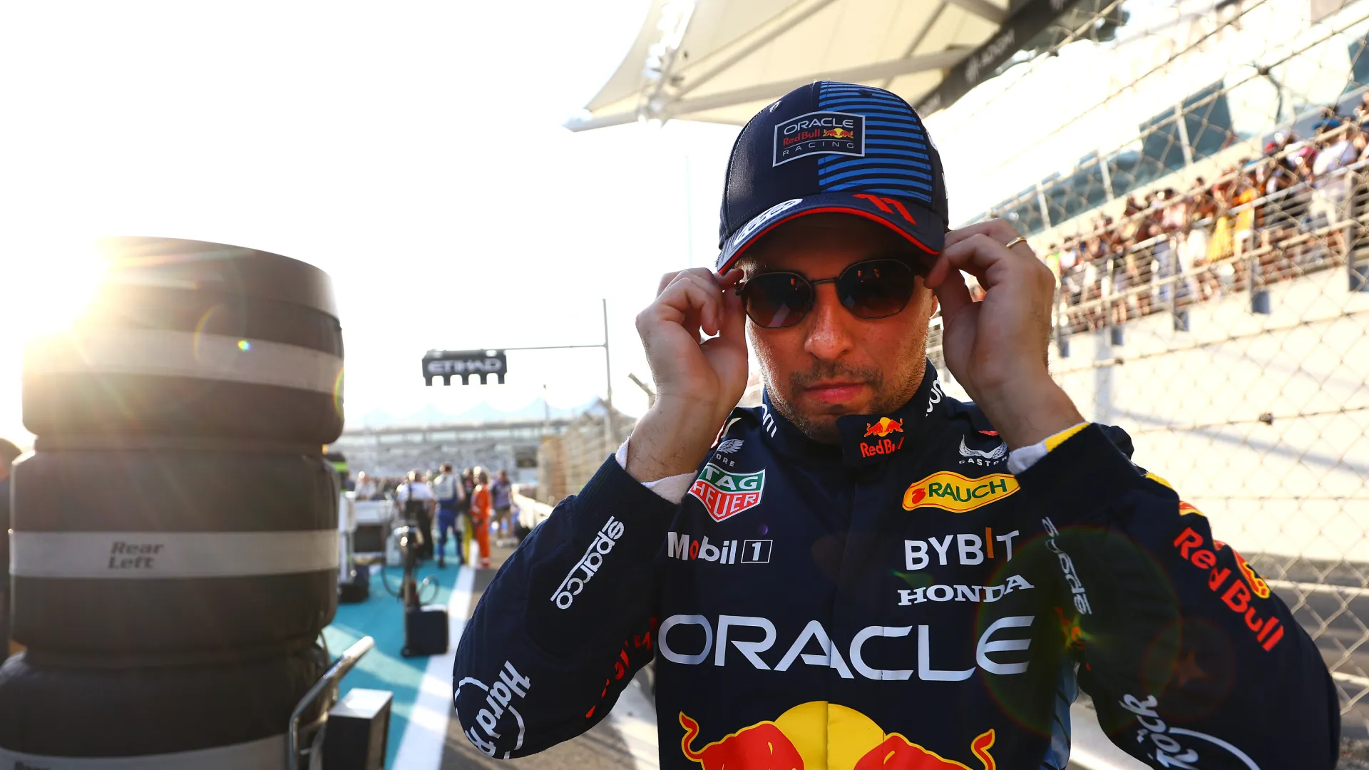 Sergio Checo Perez at the 2024 Abu Dhabi Grand Prix