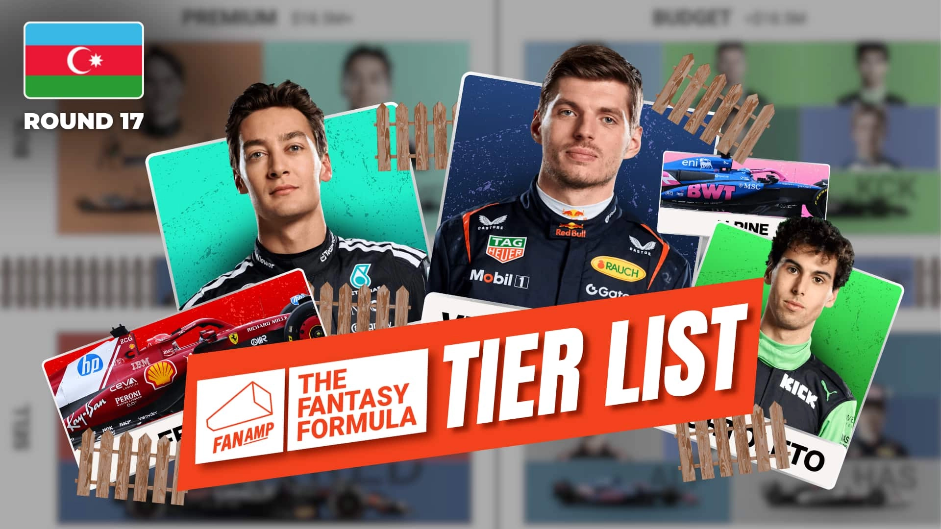 Best and Worst F1 Fantasy Assets for the Azerbaijan Grand Prix