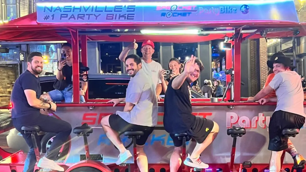 Sprocket Rocket Party Bike Nashville
