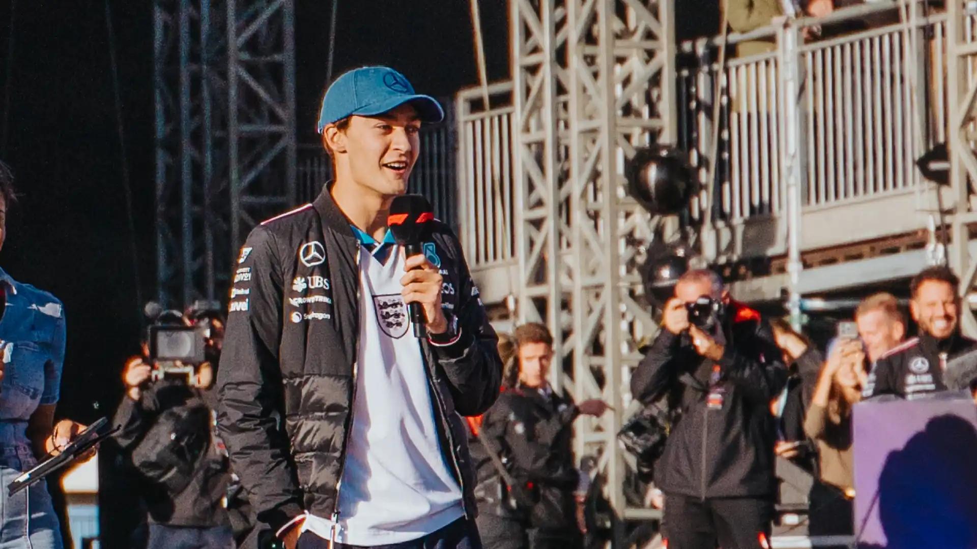 How Russell fought illness to take Baku podium