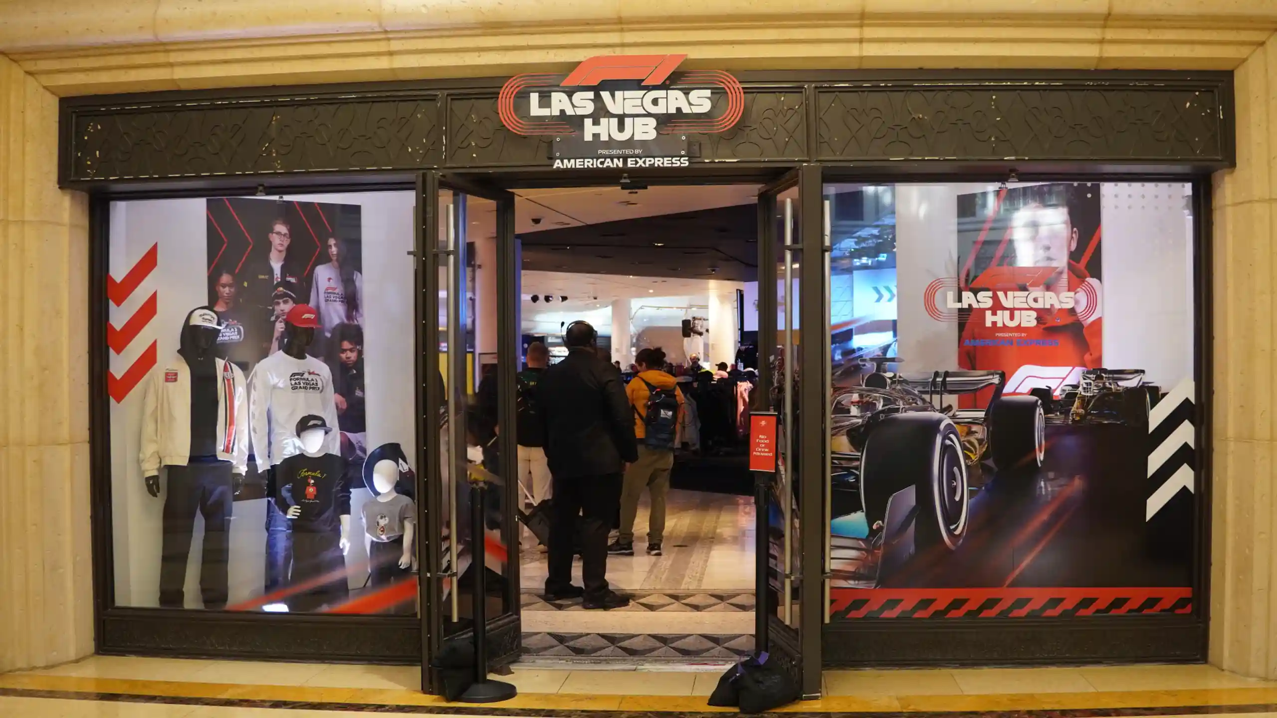 Las Vegas F1 Pop Up