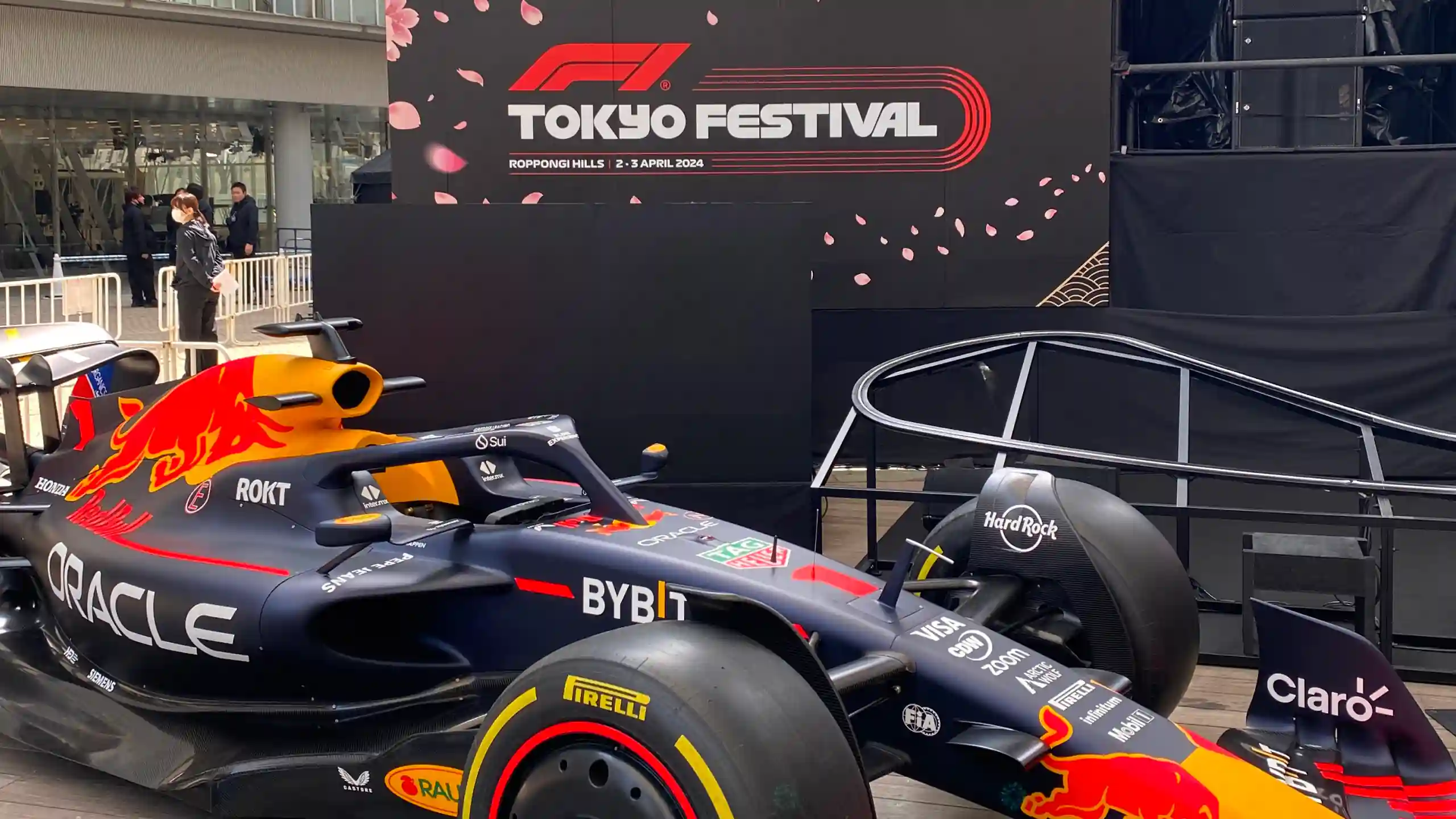Tokyo Fan Festival before the Japanese Grand Prix