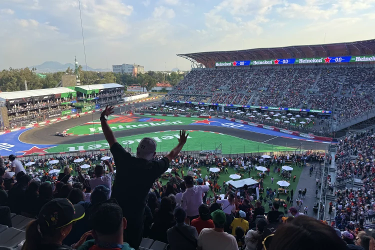 Foro Sol Grandstand at the Mexican Grand Prix