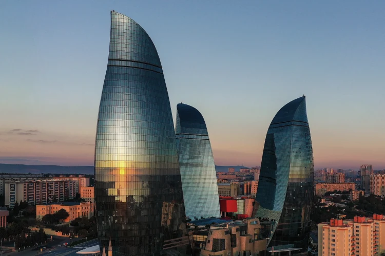 Baku skyline