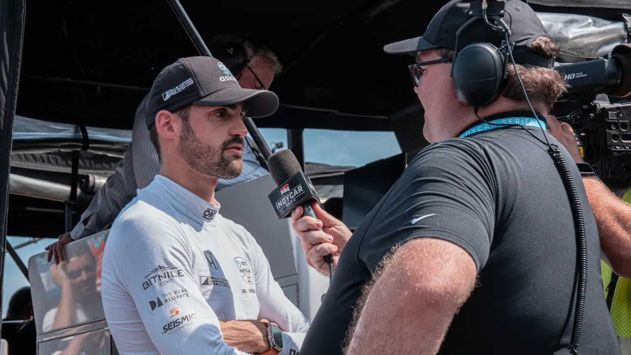 Rinus VeeKay, driver for Dale Coyne Racing