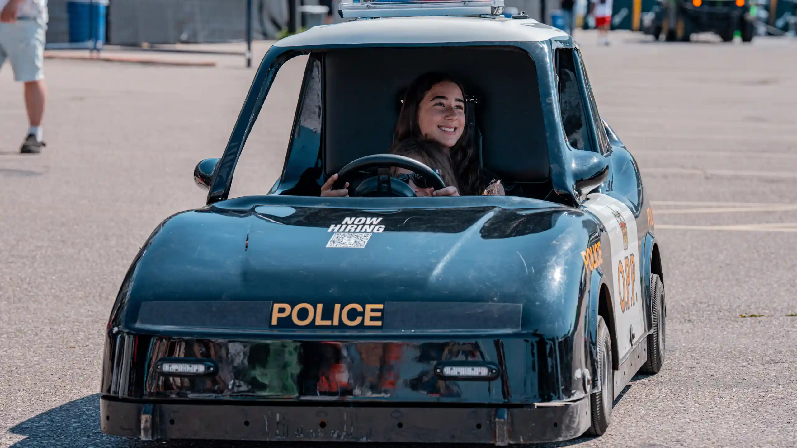Fan activations at an IndyCar race