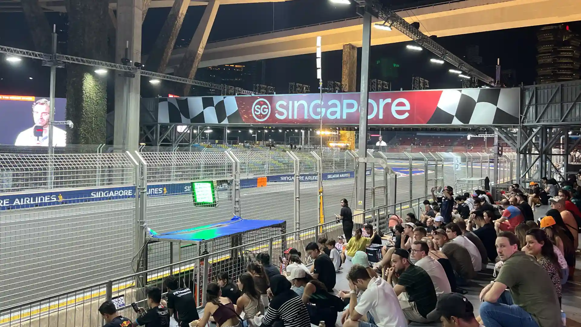 GA section of the Singapore GP