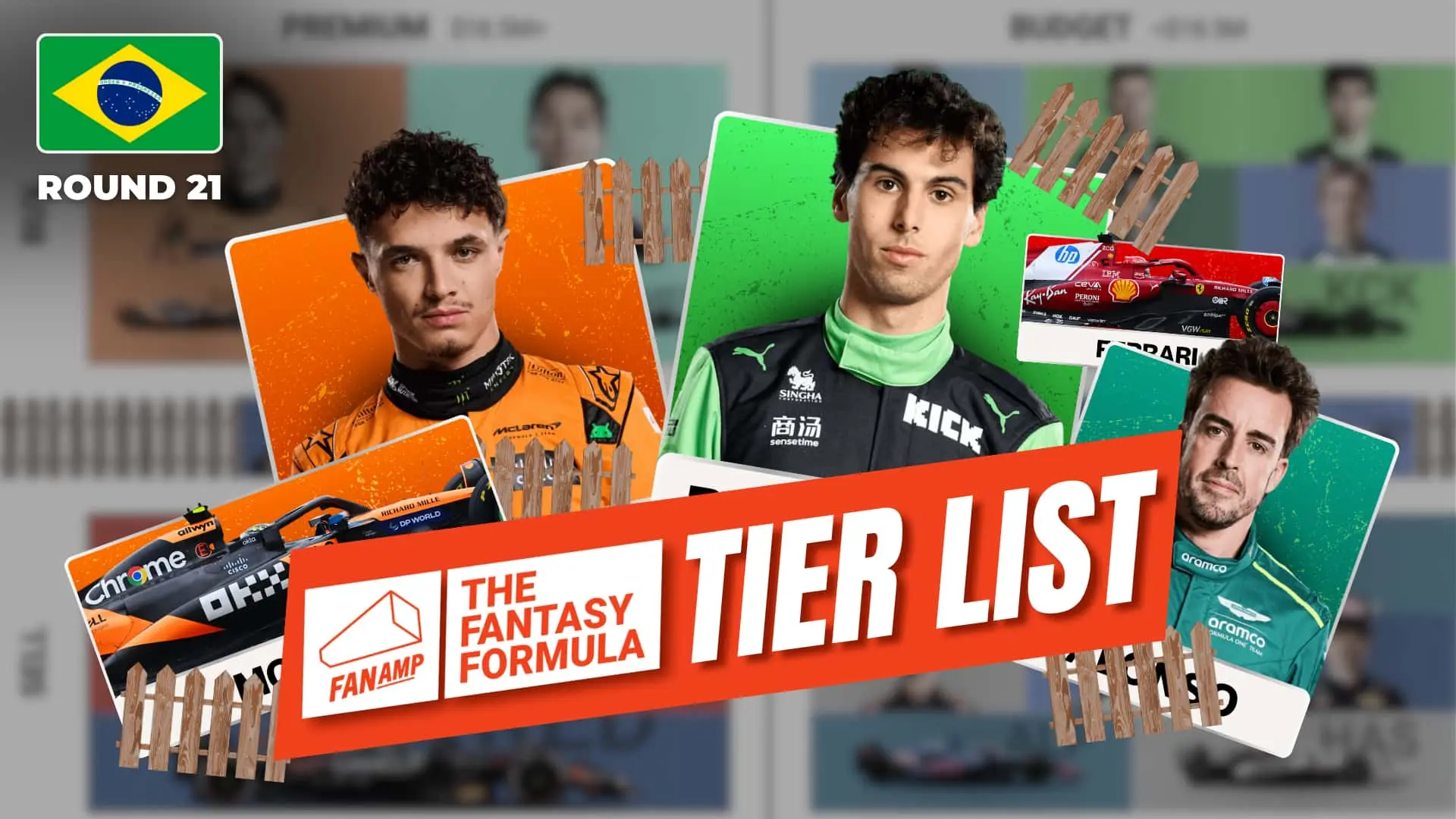 Best and Worst F1 Fantasy Assets for the Brazilian Grand Prix