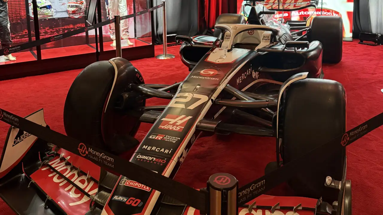 Haas F1 show car