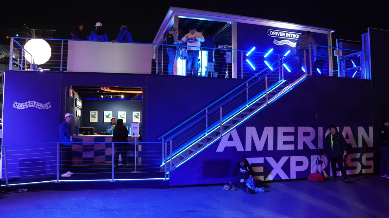 Amex pop up in the East Harmon Zone