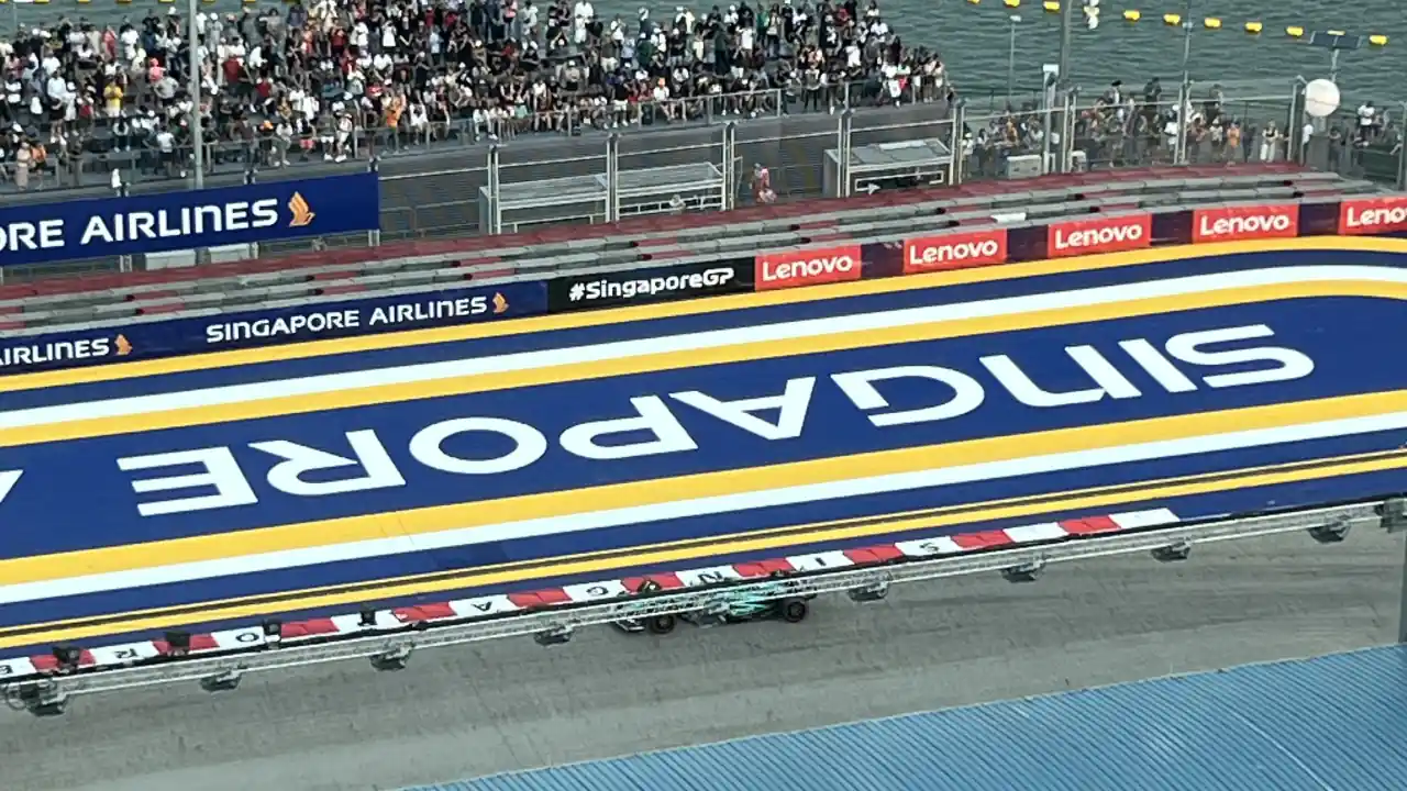 Singapore GP - Off the Track