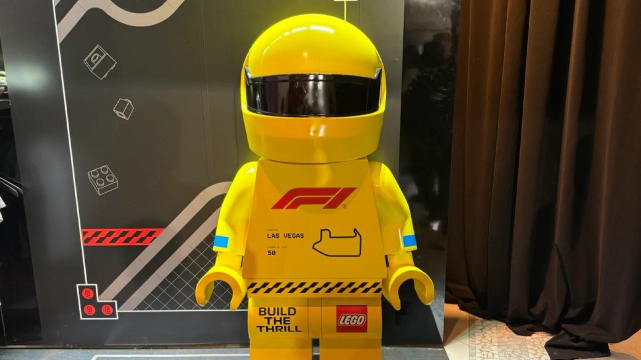 LEGO x F1 figure