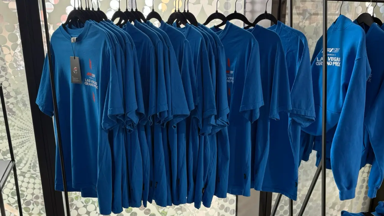 Amex exclusive F1 Las Vegas merch