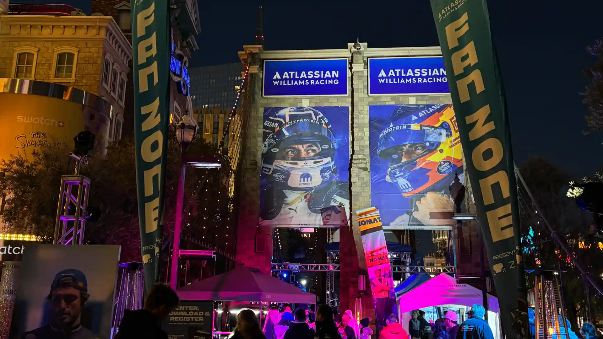 My favorite pop ups at the Las Vegas Grand Prix