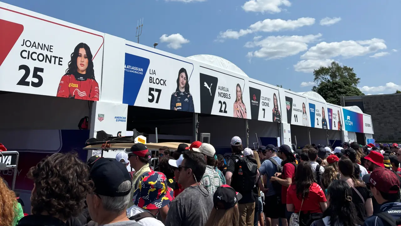 F1 Academy in Montreal for the 2025 Canadian Grand Prix