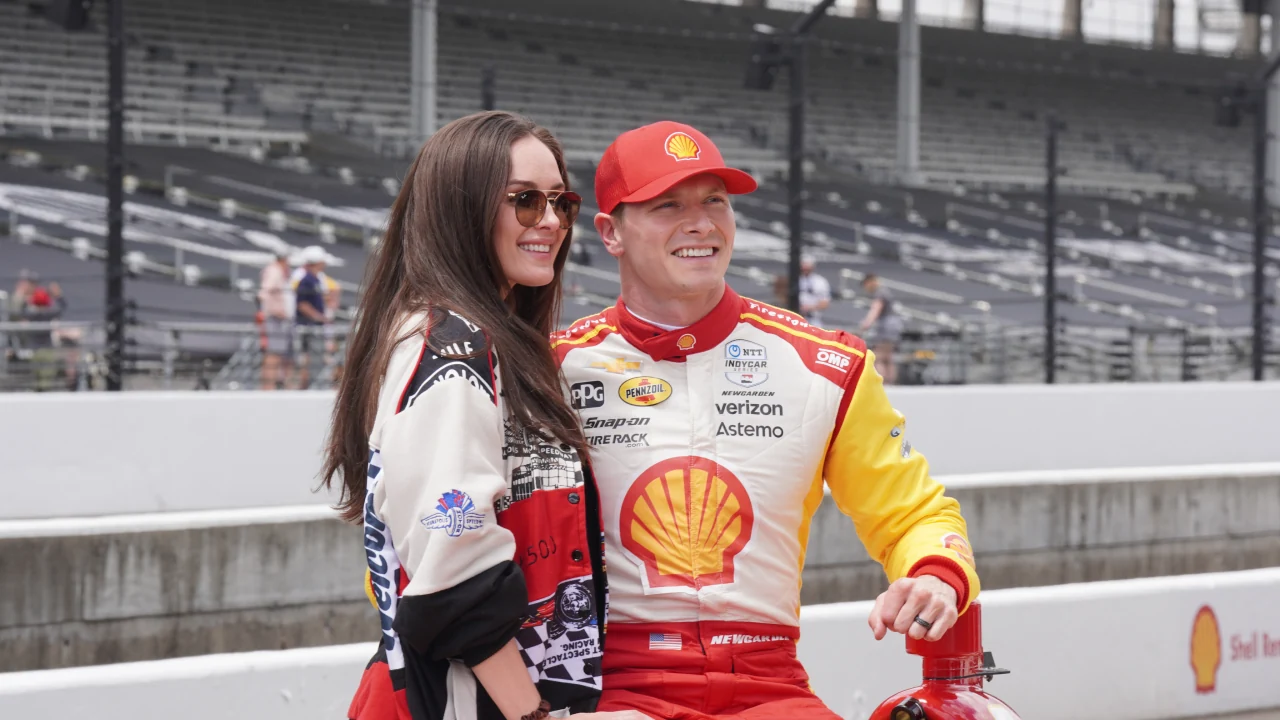 Josef and Ashley Newgarden