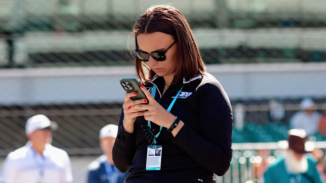 Emma Male working for RLL during the Month of May in Indianapolis