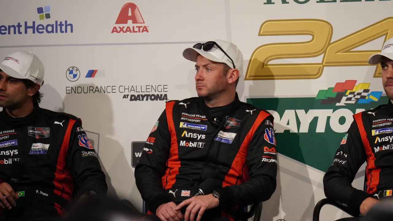 Nick Tandy in Daytona for the 24 Hours of Daytona (2025)