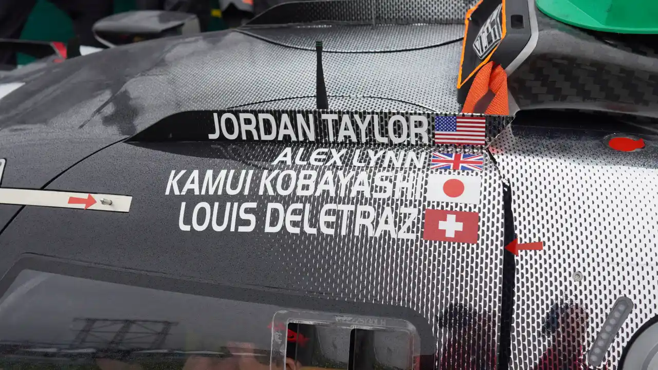 Jordan Taylor racing with Wayne Taylor Racing (WTR) at the 24 Hours of Daytona